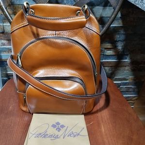 Patricia Nash leather backpack